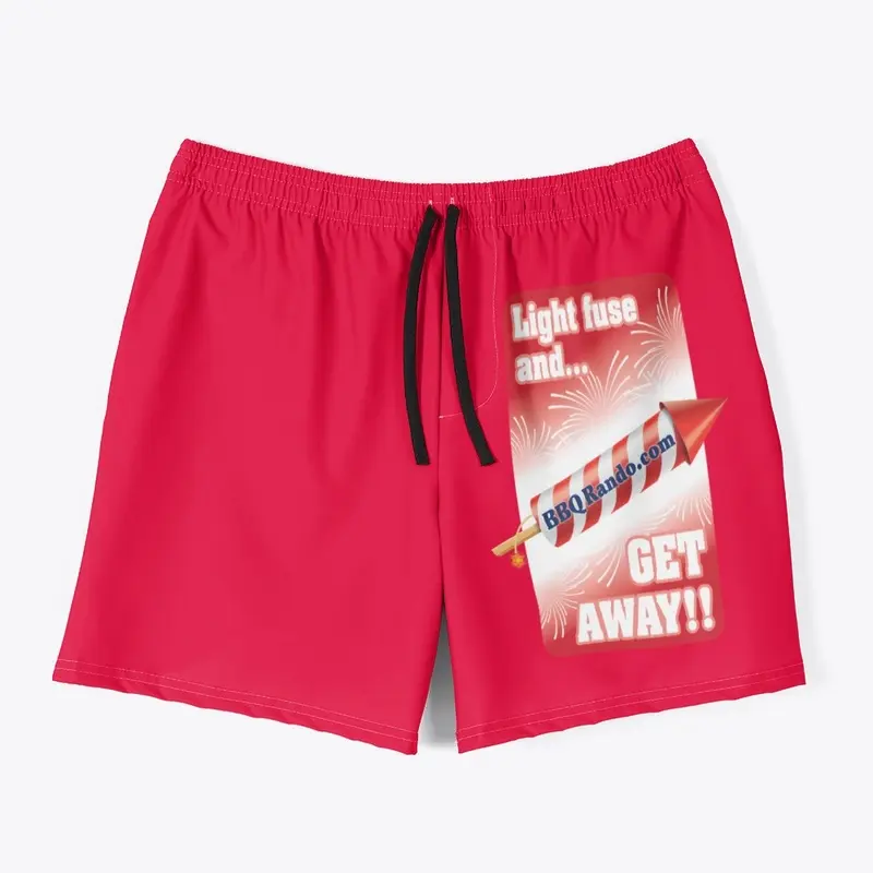 BBQ Rando's Men's Swim Trunks Collection