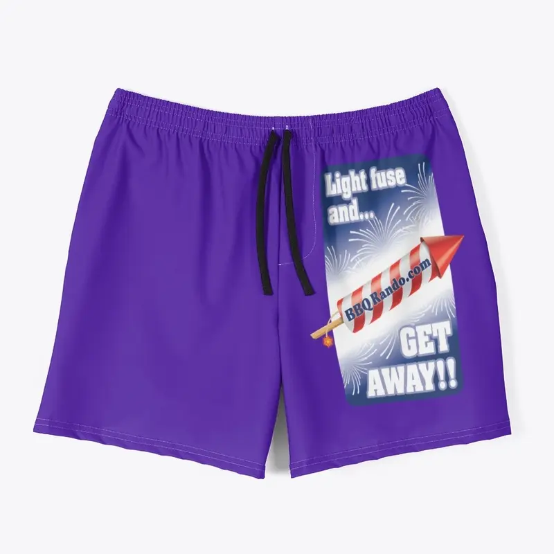 BBQ Rando's Men's Swim Trunks Collection